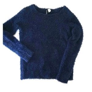 Divided Soft & Fuzzy Sweater
